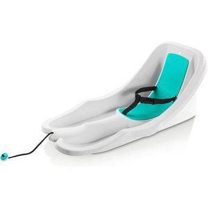 Toddler Sled - 3-Point Safety Harness, Retractable Tow Strap, Plastic Snow Sleds